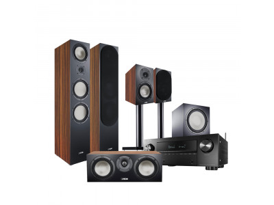 Домашний кинотеатр DENON AVRX2700HBKE2 Canton GLE Makassar