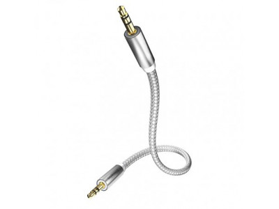 INAKUSTIK Premium MP3 Audio Cable, 3.5 Phone plug, 1.5 m, 004101015