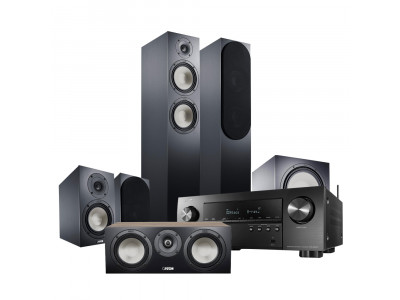 Домашний кинотеатр DENON AVRS960HBKE2 Canton GLE Black\Makassar 2