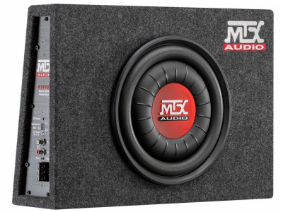 Автомобильный корпусной активный сабвуфер 10” (25 см) MTX RTF10P
