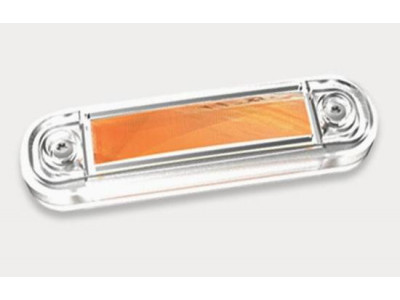 Габаритный светодиодный фонарь Fristom FT-045 Z LED жёлтый провод 0,5м