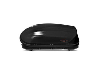 Бокс-багажник на крышу аэродинамический черный Turino Compact 360 л