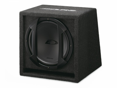Автомобильный корпусной сабвуфер 12” (30 см) ALPINE SBE-1244BR