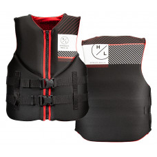 Жилет мужской неопреновый Indy черный с красным размер XXL