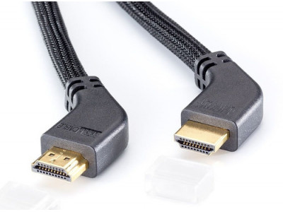 HDMI кабель EAGLE CABLE DELUXE High Speed HDMI Eth. angled 3,2 m, 10011032
