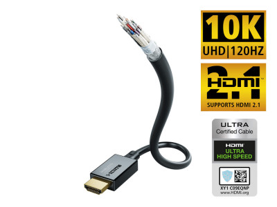 HDMI кабель INAKUSTIK Star HDMI 2.1, 2.0 m, 00324620