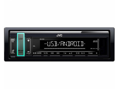 Автомобильный цифровой медиа-ресивер JVC KD-X161