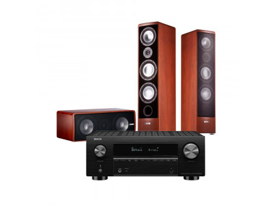 Домашний кинотеатр DENON AVCX3700HBKE2 Canton Ergo 690\655